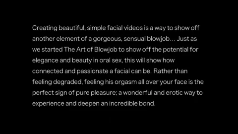 Nature Art Of Blowjob