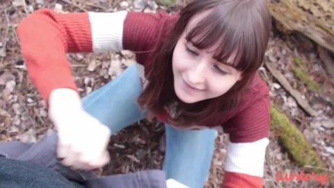Asteria And Ulysses, Blowjob In A Public Park
